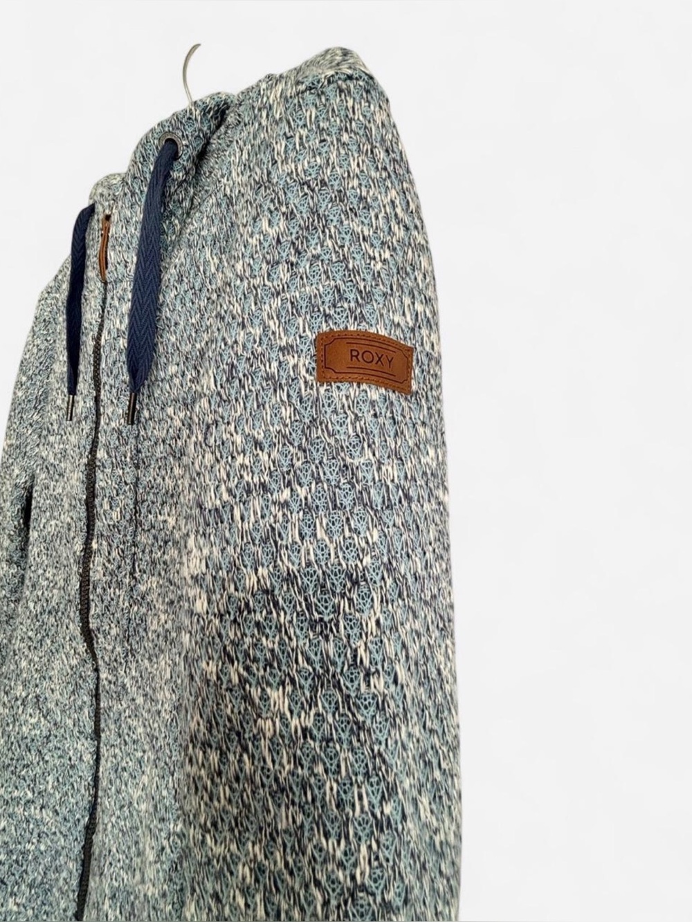 Roxy Blue Fleece Jacket - Picture 3 of 4